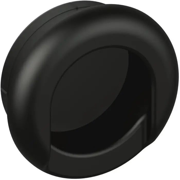 Neuheit Einlassmuschel 535MLB PA ma 90 tiefschwarz L.42mm B.42mm HEWI