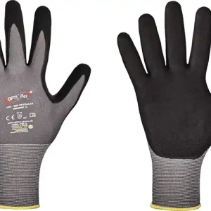Handschuh OPTIMATE Gr.10 grau/schwarz EN 420/EN 388 PSA II OPTIFLEX VE: 12 Paare Sichere Zahlung
