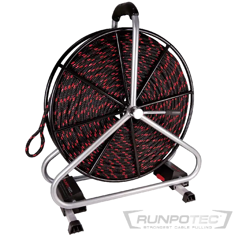 Runpotec ZUGSEIL POLYESTER Ø10MM 120M inkl HASPEL Neue Kollektion