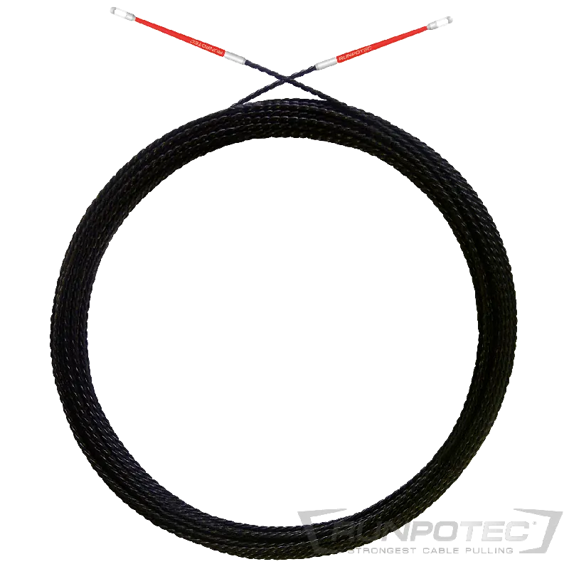 Zertifiziert Runpotec RUNPO 5 verdrillt Ø 5,3 mm 40m ohne Box inkl. 2 x RUNPOGLEITER verpresst