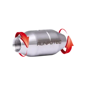 Must-Have Runpotec Verbindungsstück drehbar, RUNPOTEC Gewinde RTG Ø 12 mm