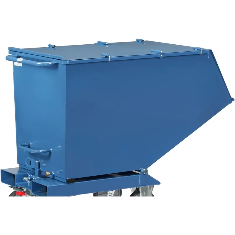 fetra Deckel f.Kastenmaße LxBxH 1321x1044x735mm blau/RAL 5007 2seitig zu öffnen Markenprodukt