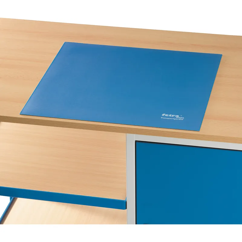 fetra Schreibunterlage LxB 485x485mm blau f.Tischplatte Kracherpreis