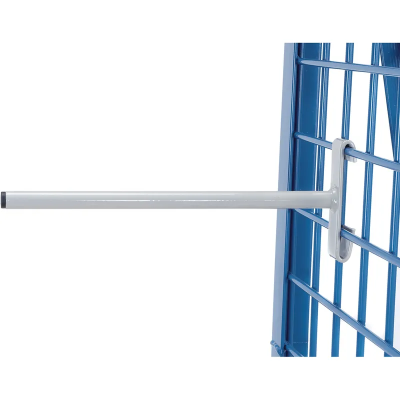 Angebot fetra Rohrträger Länge 300 mm Stahl lichtgrau, RAL 7035 Durchmesser 16 mm passend für Werkstückwagen