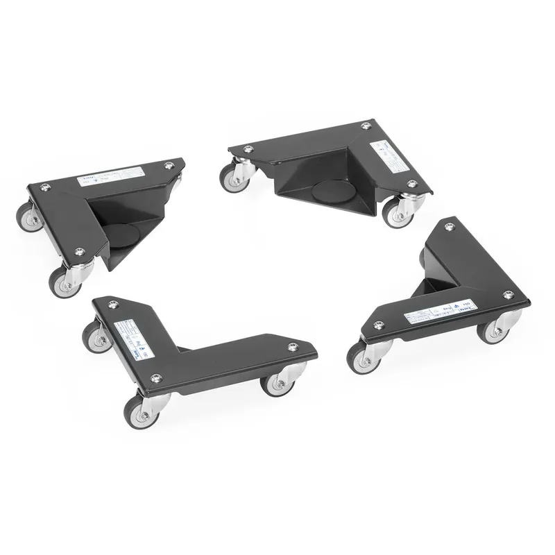 fetra Transportroller Tragfähigkeit 150 kg TPE-Bereifung L177xB361mm Stahlblech anthrazitgrau, RAL 7016 Sale
