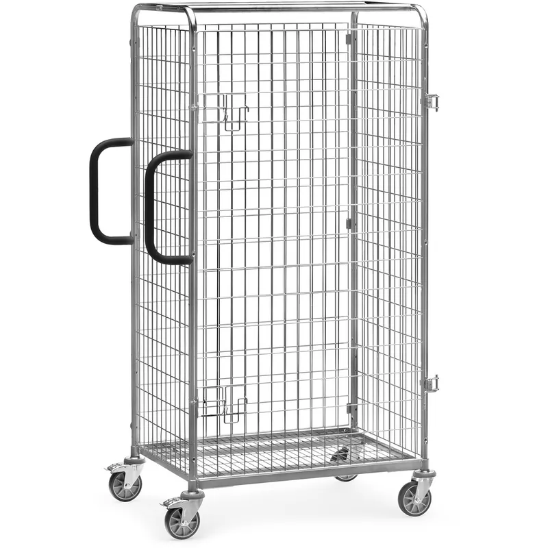 fetra Flügeltür 1-flügelig anschraubbar Drahtgitter verzinkt f. Kommissionierwagen L1091xB690xH1825mm Saisonangebot