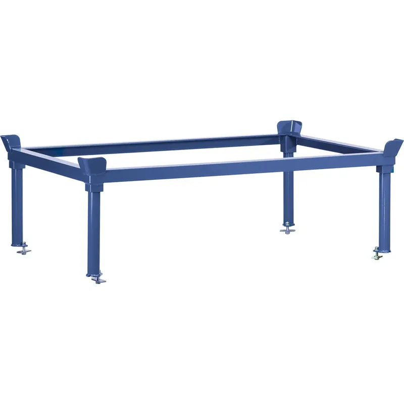 fetra Aufsatzrahmen Höhe ohne/mit Fahrgestell 140/422 mm für Palettengröße 1200 x 1000 mm Sonderangebot