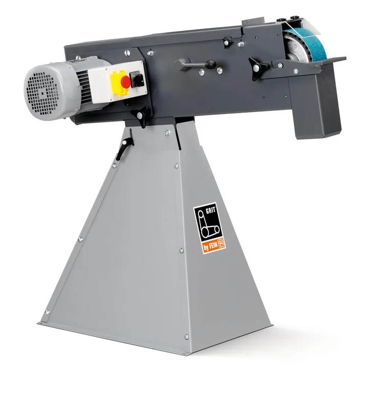 Ausverkauf FEIN Bandschleifer (Basiseinheit) GRIT GX 75 2H 1,5/2 kW inkl. Schleifband (75x2000mm) und CEE-Stecker