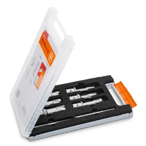 FEIN Kernbohrerset Ultra 50 W Kernbohr-D.12/14/16/18/20/22mm 3/4Zoll Weldon-Aufn. HSS Saisonangebot