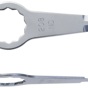 Ausverkauf FEIN Schneidmesser L-Form Schneiden-L.19mm verzahnt 2 St/Packung