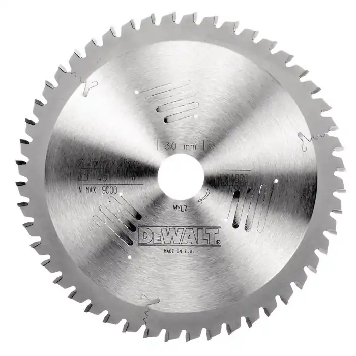 Wochenendangebot DeWalt Kreissägeblatt, 250x30x3,0 mm 60 TFZ -5°, Feine Schnitte,