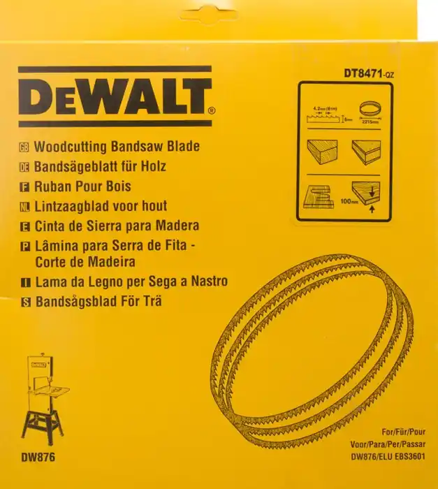Super-Preis DeWalt Sägeblatt, 2215x6x0,4 mm 6 mm, für Säbelsäge,