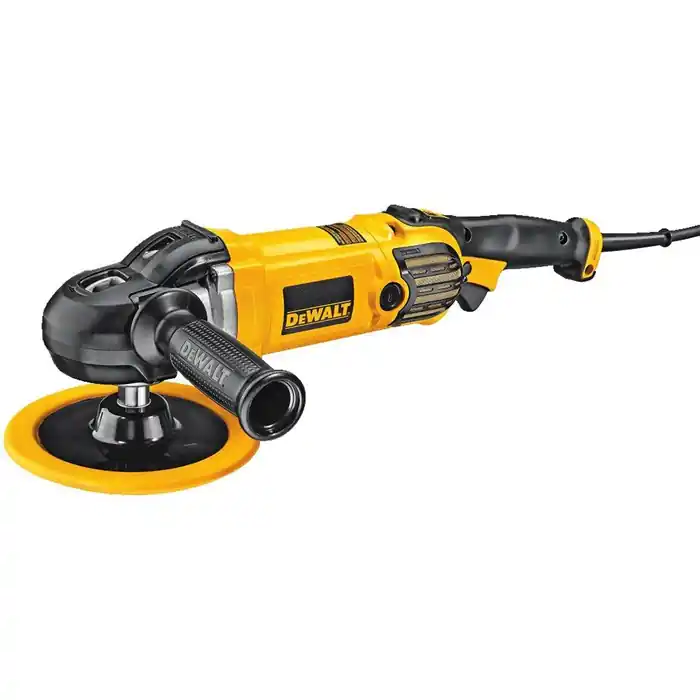 DeWalt Polierer, 1250 Watt M14 Ø 150-180mm, Elektronik 2-Stufen bis 3500 min-1 Sonderaktion