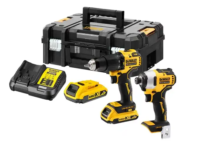 DeWalt Combopack DCK2062D2TQW, 2-teiliges Handwerkzeugset, m. Akku u. Ladegerät, Direkt Vom Hersteller