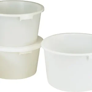 Jetzt Bestellen Bottich 85l HD-Polyethylen weiß m.Griffmulden D.628mm H.385mm CRAEMER