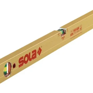 Bestpreis Wasserwaage AZ 40cm Alu.gold 0,5 mm/m SOLA
