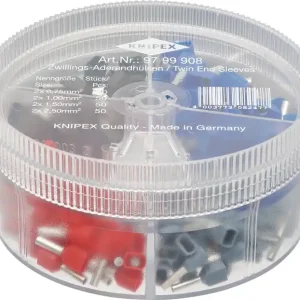 Heißes Angebot Sortimentsbox 200-tlg.2x0,75-2x2,5mm² Ku.-Box KNIPEX