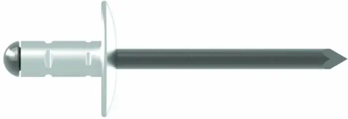 Blindniet PolyGrip® Nietschaft dxl 4,8x10mm K16 Alu./STA 250 St.GESIPA VE: 250 Stück Heißes Angebot
