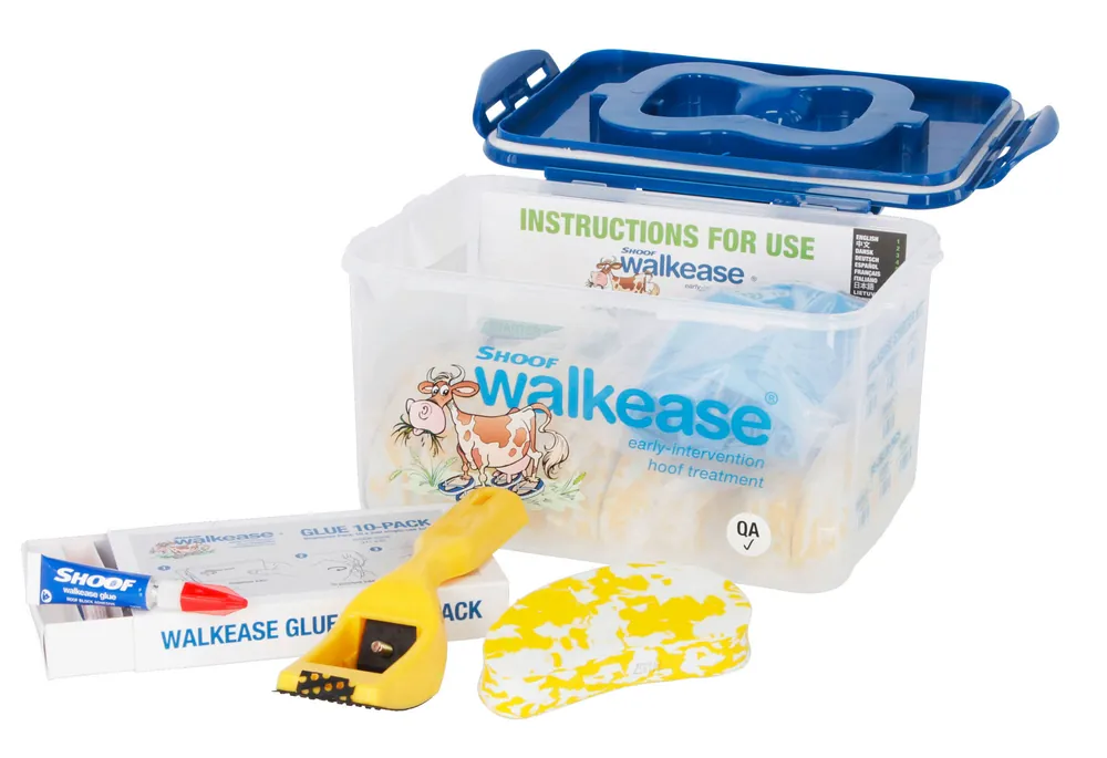Shoof Walkease Starter-Set komplett - Gr. M (gelb) - 10 Stück/Pack Top-Preis