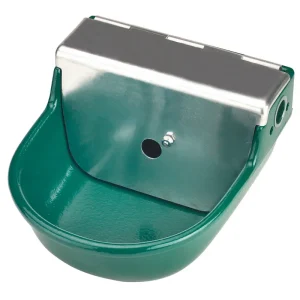 Kerbl Schwimmer-Tränkebecken - SN190 - Niederdr.,2l,pulverbesch. grün Mega-Angebot