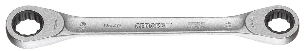 Must-Have GEDORE R 4 10X11 Doppel-Ringratschenschlüssel 10x11 mm
