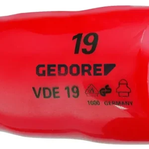Begrenztes Angebot GEDORE 19 VDE 32 VDE-Steckschlüsseleinsatz 1/2" 6-kant 32 mm