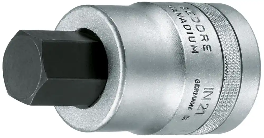 GEDORE 21 IN 27 Schraubendrehereinsatz 1" Innen-6-kant 27 mm Preisreduziert
