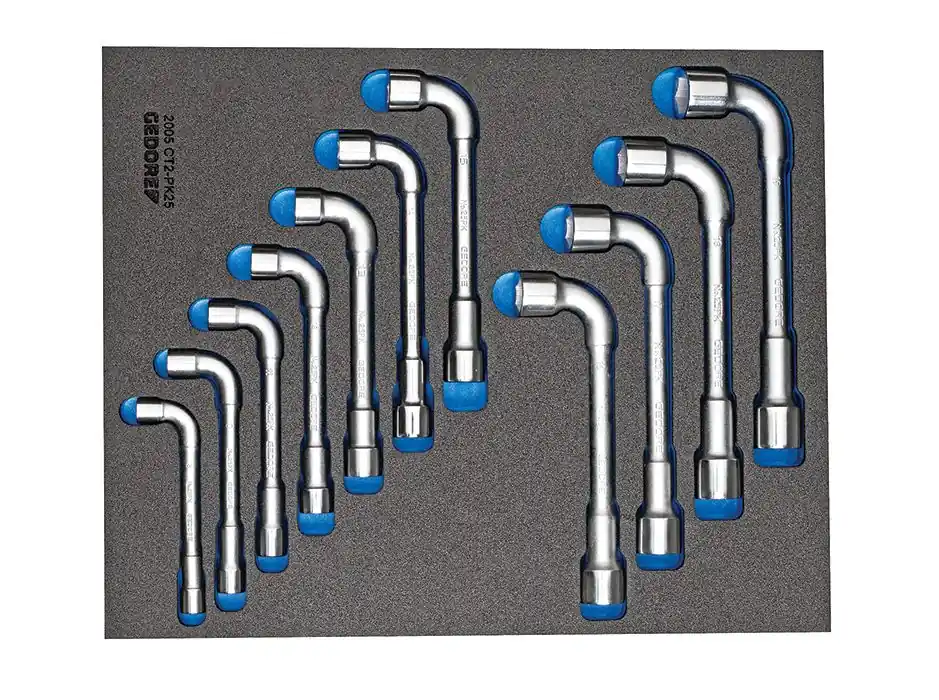GEDORE CT2-25PK 2005 Doppelsteckschlüssel-Satz in Check-Tool-Modul 11-teilig Sale