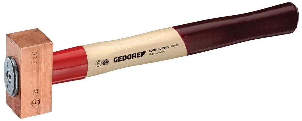 GEDORE H-750 622 Kupferhammer ROTBAND-PLUS 750 g Nur Für Kurze Zeit