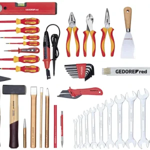 Super-Preis GEDORE red Spezialsatz R21000042 Elektrotechnik lose - 42-teilig