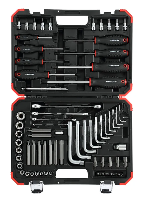 GEDORE TX-Schraubwerkzeugsatz R68003075 im Koffer 75-teilig Beliebt