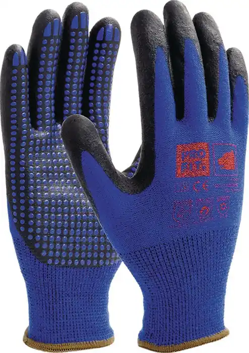 Direkt Vom Hersteller Nitril-Feinstrickhandschuh NI-Thermo Gr.10 blau EN388,EN407,EN511 PSA II PRO FIT VE: 12 Paare