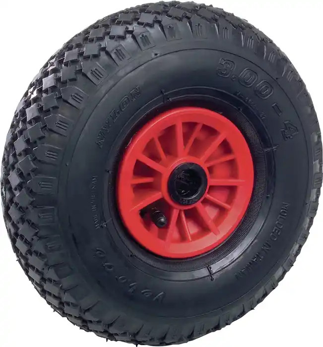 Markenware Luftrad 70100 D.260mm Trgf.200kg Ersatzrad Block 2 PR Gleitlager FETRA