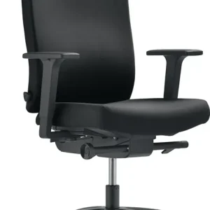 Bürodrehstuhl m.Synchr.-Techn.Sitztiefe 380-440mm schwarz 400-520mm Letzte Chance