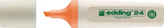 Textmarker 24 EcoLine orange Strich-B.2-5mm Keilspitze EDDING VE: 10 Stück Bestseller