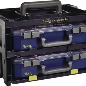 Sortimentskastentresor CarryMore 80 B386xT278xH241mm 9 je Koffer Saisonangebot