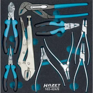 Neue Ware Werkzeugmodul 163-424/9 9-tlg.Anz.Werkzeuge:9 HAZET
