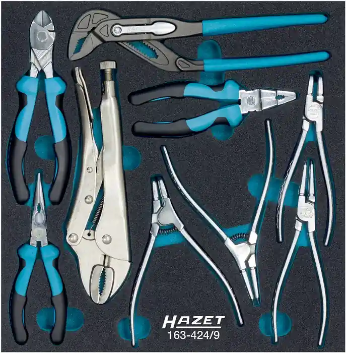 Neue Ware Werkzeugmodul 163-424/9 9-tlg.Anz.Werkzeuge:9 HAZET