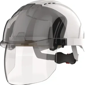 Wochenendangebot Industriehelm EVO® VISTAshield® weiß/smoke ABS EN 397,EN 50365 JSP