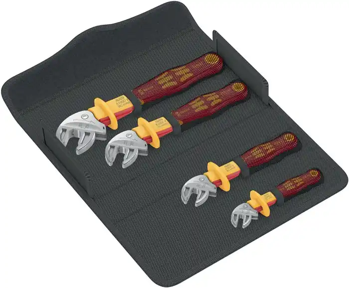 Maulschlüsselsatz 6004 Joker 4 Set 1 VDE 7-19mm L.270mm WERA Expressversand