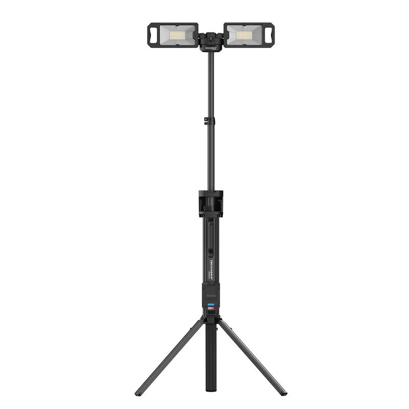 Top-Angebot SCANGRIP Baustrahler TOWER 5 Connect 5000 Lumen mit integriertem Stativ