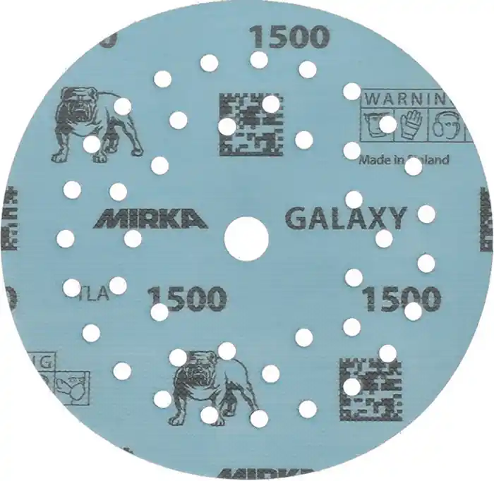 Sofort Bestellen Haftschleifscheibe GALAXY Grip Multifit 125mm K.1500 f.HO/Metall/Lack/Ku. VE: 50 Stück