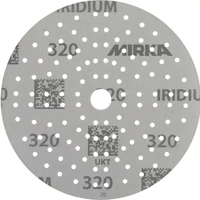 Haftschleifscheibe IRIDIUM Grip 121L 150mm K.320 f.HO/Metall/Lack/Ku. VE: 100 Stück Saisonangebot