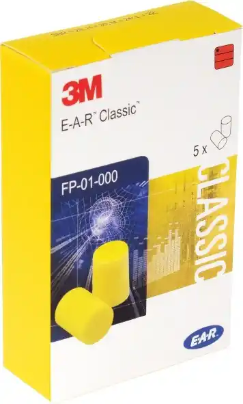 Gehörschutzstöpsel E-A-R™ Classic™ EN 352-2:2020 SNR 31 dB 250PA/Krt.5PA/Pk.3M Preiswert