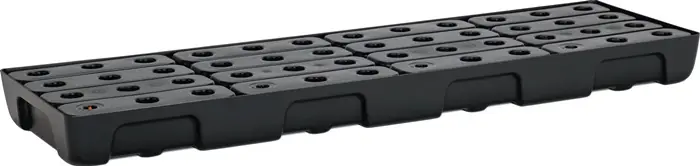 Meistverkauft Regalwanne 28l L1295xB395xH95mm PE m.PE-Rost u.Leckanzeiger CEMO