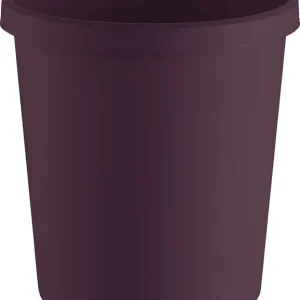 Papierkorb 18l H331xØ315mm m.Griffrand Ku.rot HELIT Heißes Angebot