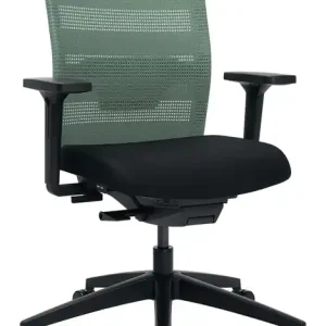 Bürodrehstuhl m.Synchr.-Techn.schwarz/mint 420-540mm m.Lehnen Trgf.110kg TOPSTAR Direkt Vom Hersteller