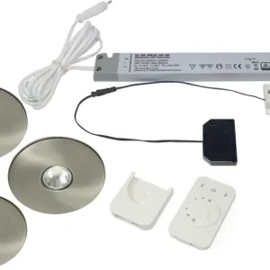 Einbauleuchtenset Superlight emotion Emotion 12 V 2,9 W Rahmenfarbe VA L&S Super-Preis