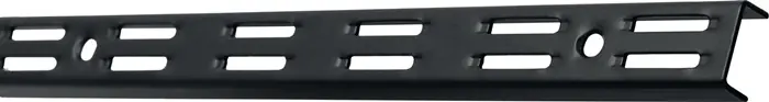 Begrenztes Angebot Wandsch.L.1000mm schwarz ma STA zweireihige Lochung ALFER ALUMINIUM VE: 10 Stück