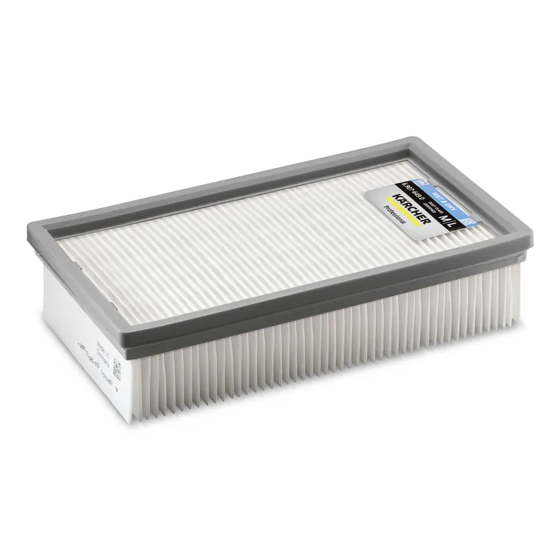 Echt Kärcher Flachfaltenfilter verpackt PES